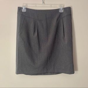 Loft Gray Skirt